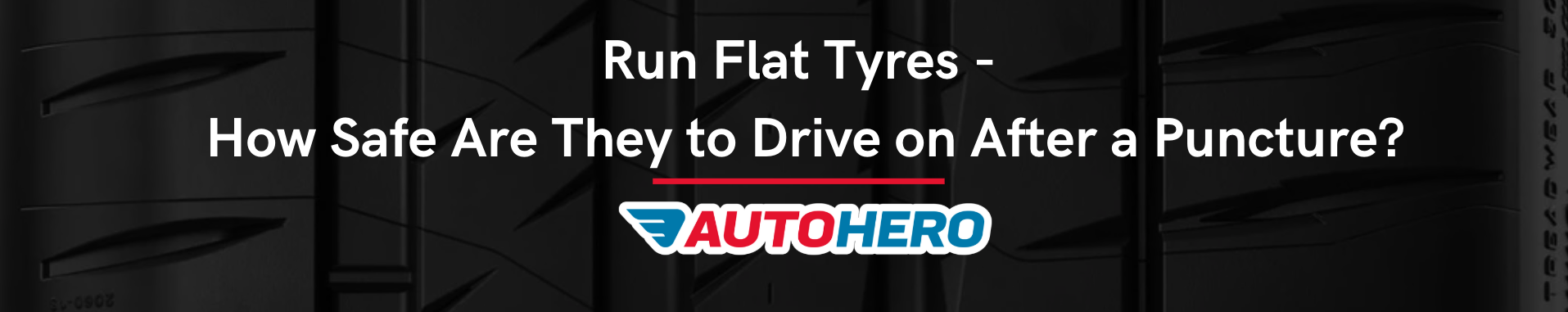 Run Flat Tyres - How Safe Are They to Drive on After a Puncture?